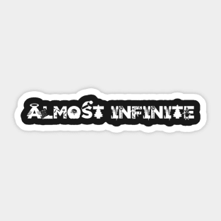 Almost Infinite Christmas EDITION Sticker